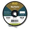 RIO Big Nasty Tippet for turning over large streamers, hoppers, and bass poppers with medium stiffness